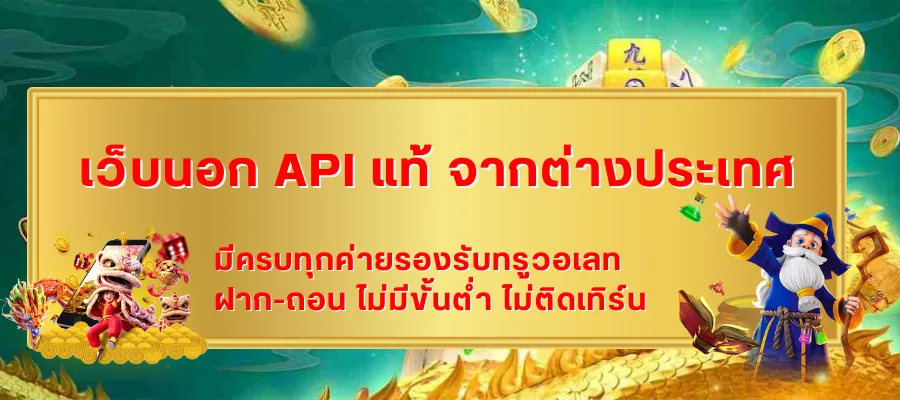 คำแนะนำสำหรับคนอยากสร้างรายได้เสริมจาก เว็บนอก API แท้ จากต่างประเทศ